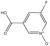 5-氟烟酸氮氧化物 结构式