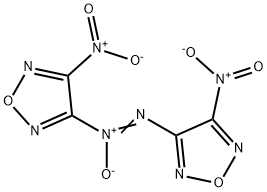 3,3'-(1-Oxido-1,2-diazenediyl)bis[4-nitro-1,2,5-oxadiazole] 结构式