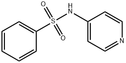 N-(4-吡啶基)苯磺酰胺 结构式