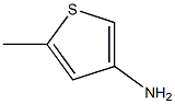 5-甲基-3-氨基噻吩 结构式