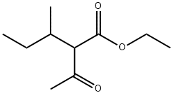 2-(2-丁基)乙酰乙酸乙酯 结构式