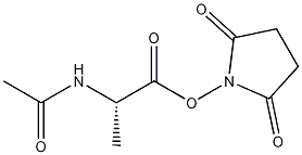 N-Acetyl--alanine N-Hydroxysuccinimide Ester 结构式
