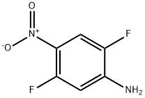 2,5-二氟-4-硝基苯胺 结构式
