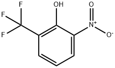 2-硝基-6-(三氟甲基)苯酚 结构式