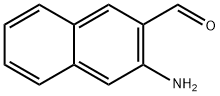 3-氨基萘-2-甲醛 结构式