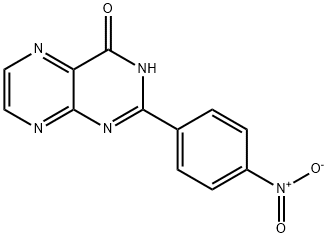 2-(4-Nitrophenyl)-4(1H)-pteridinone 结构式