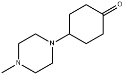 4-(4-甲基哌嗪-1-基)环己酮 结构式