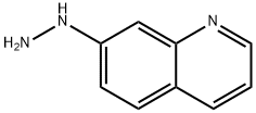 7-肼基喹啉盐酸盐 结构式