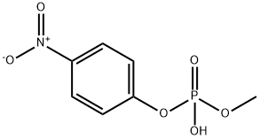 Methyl 4-nitrophenyl phosphate 结构式