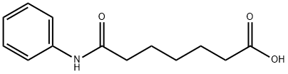7-Oxo-7-(phenylamino)heptanoic Acid 结构式