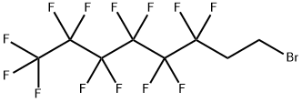 2-全氟己基溴乙烷 结构式