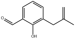 2-羟基-3-(2-甲基-2-丙烯基)苯甲醛 结构式