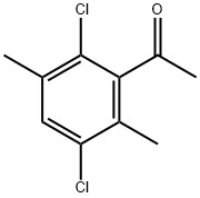 1-(2,5-二氯-3,6-二甲基苯基)乙酮 结构式