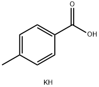 4-甲基苯甲酸钾 结构式