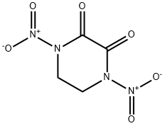 1,4-Dinitro-2,3-piperazinedione 结构式