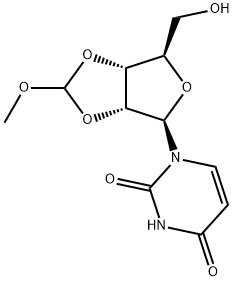 2',3'-O-(甲氧基亚甲基)尿苷 结构式