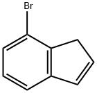 7-溴-1H-茚 结构式