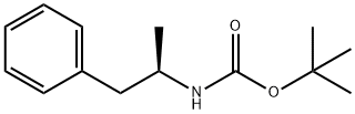 N-Boc (R)-Amphetamine 结构式