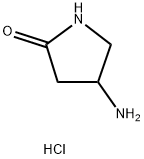 4-氨基吡咯烷-2-酮盐酸盐 结构式