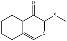 3-(甲基硫基)-6,7-二氢苯并[C]噻吩-4(5H)-酮 结构式