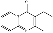 3-Ethyl-2-methyl-4H-pyrido[1,2-a]pyrimidin-4-one 结构式