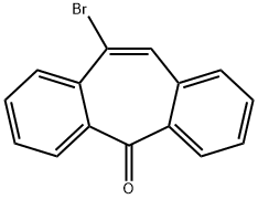 10-溴-5H-二苯并[A,D][7]环烯-5-酮 结构式