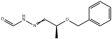 2-[(2S)-2-(苄氧基)亚丙基]肼甲醛 结构式