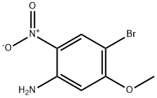 4-溴-5-甲氧基-2-硝基苯胺 结构式