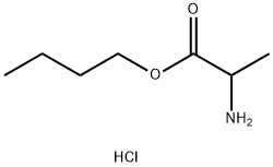 丙氨酸丁酯盐酸盐 结构式