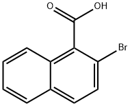 2-溴-1-萘甲酸 结构式