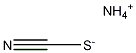 Ammonium thiocyanate 结构式