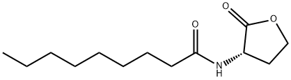 N-[(3S)-TETRAHYDRO-2-OXO-3-FURANYL]-NONANAMIDE 结构式