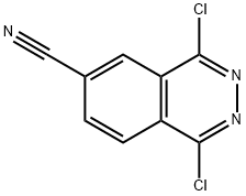 1,4-二氯酞嗪-6-甲腈 结构式