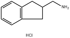 茚烷-2-甲胺盐酸盐 结构式