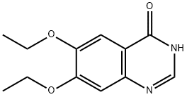 6,7-二乙氧基喹唑啉-4-酮 结构式