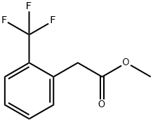 2-(三氟甲基)-苯乙酸甲酯 结构式