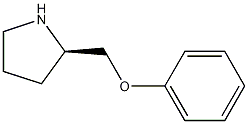 (R)-2-(PHENOXYMETHYL)-PYRROLIDINE 结构式