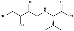 N-(2,3,4-Trihydroxybutyl)-L-valine 结构式