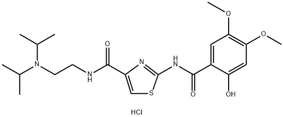 盐酸阿考替胺 结构式