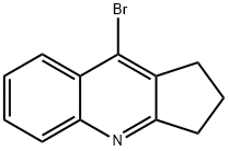 9-溴-2,3-二氢-1H-环戊并[B]喹啉 结构式