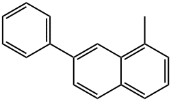 1-Methyl-7-phenylnaphthalene 结构式