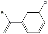 1-(1-BROMOVINYL)-3-CHLOROBENZENE 结构式