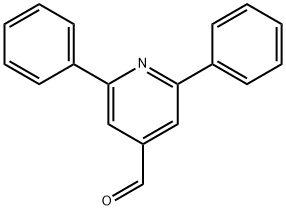 2,6-diphenylpyridine-4-carbaldehyde 结构式