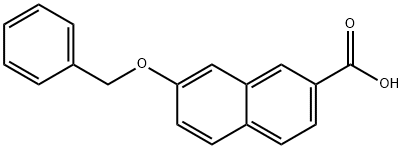 7-(benzyloxy)-2-naphthoic acid 结构式