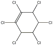 Cyclohexene, 1,2,3,4,5,6-hexachloro- 结构式