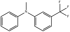 N-methyl-N-phenyl-3-(trifluoromethyl)aniline 结构式