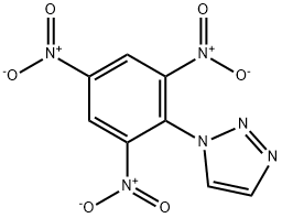 1-(2,4,6-trinitrophenyl)-1,2,3-triazole 结构式