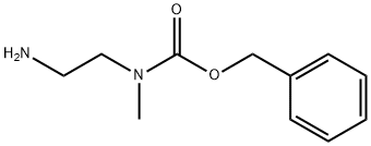 N-CBZ-N-甲基乙二胺 结构式