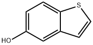 苯并[B]噻吩-5-醇 结构式