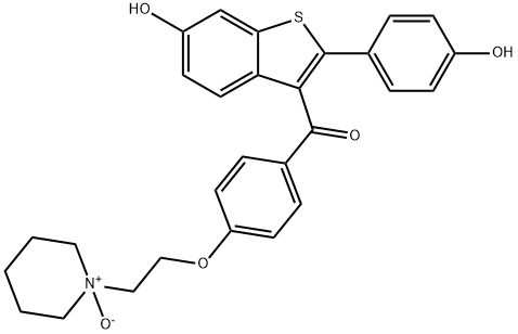 雷洛昔芬杂质C 结构式